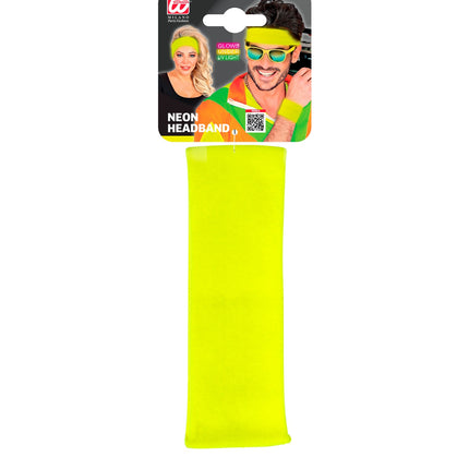 Neon Yellow Headband