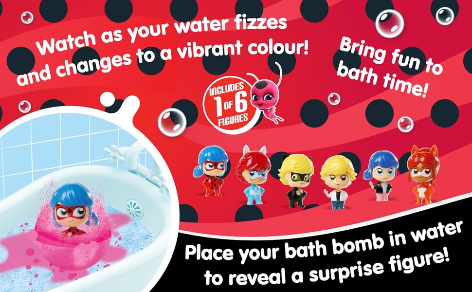 Miraculous Surprise Baff Bombz