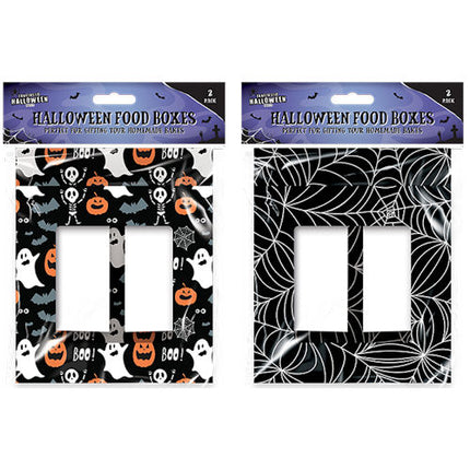 2 Halloween Food Boxes