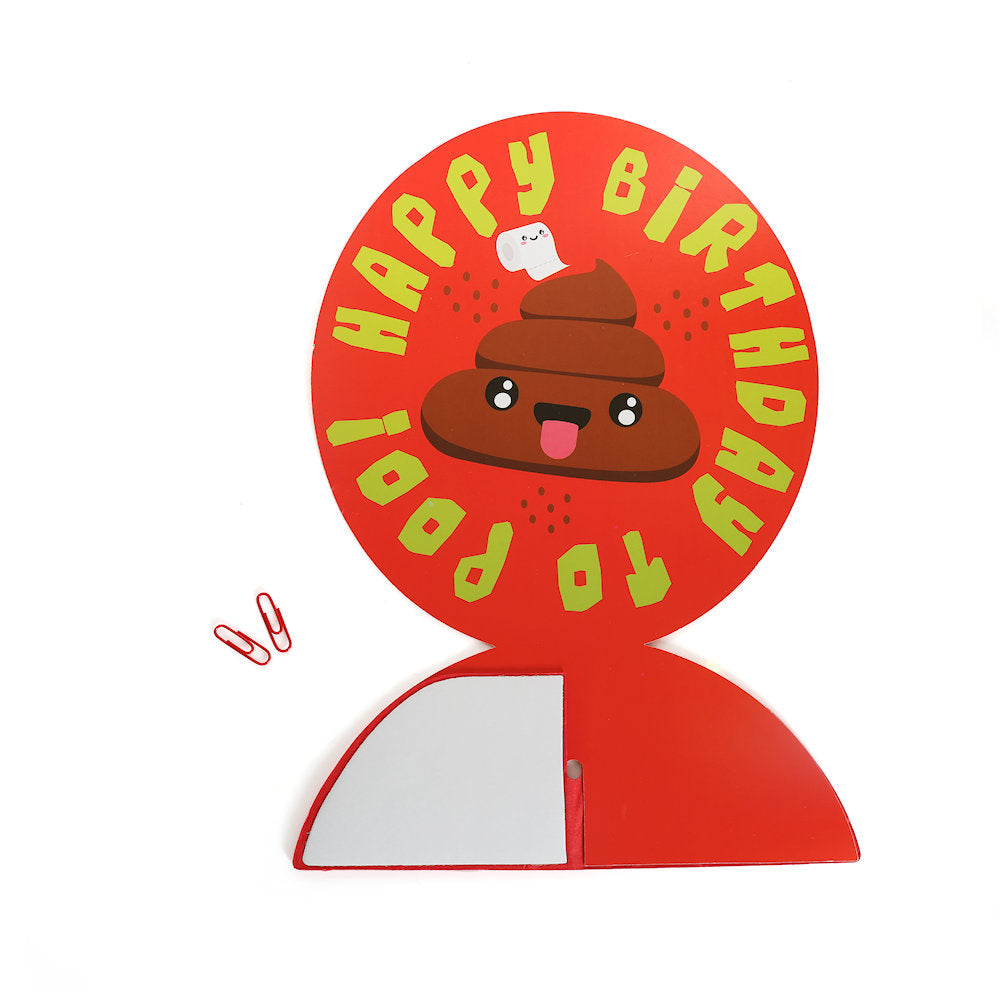 Emoji Poo Honeycomb Table Centerpiece