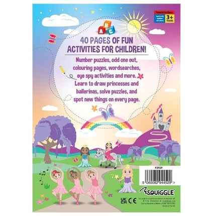 A4 My Pretty Princess & Ballerina All In One Activity Book