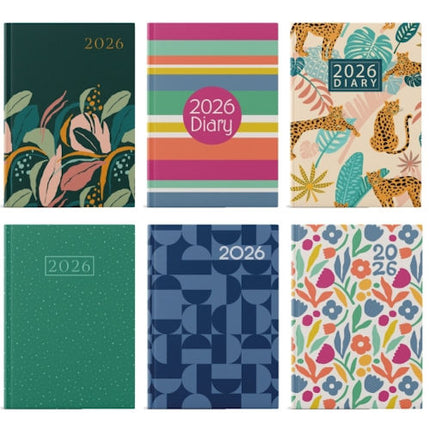 Pattern A5 Week To View 2026 Diary