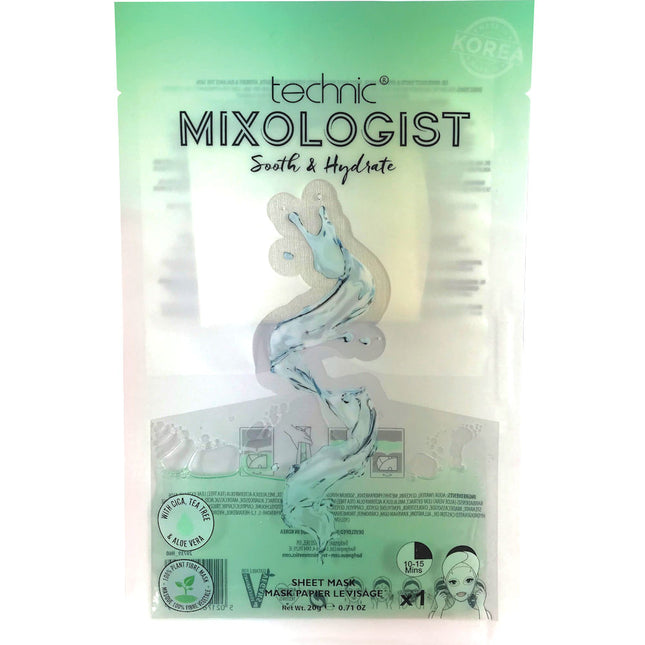 Mixologist Soothe & Hydrate Face Mask