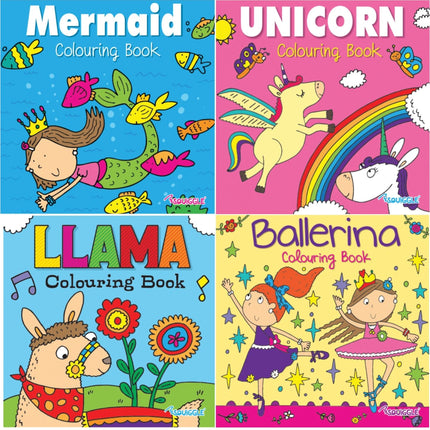 Girls Colouring Book