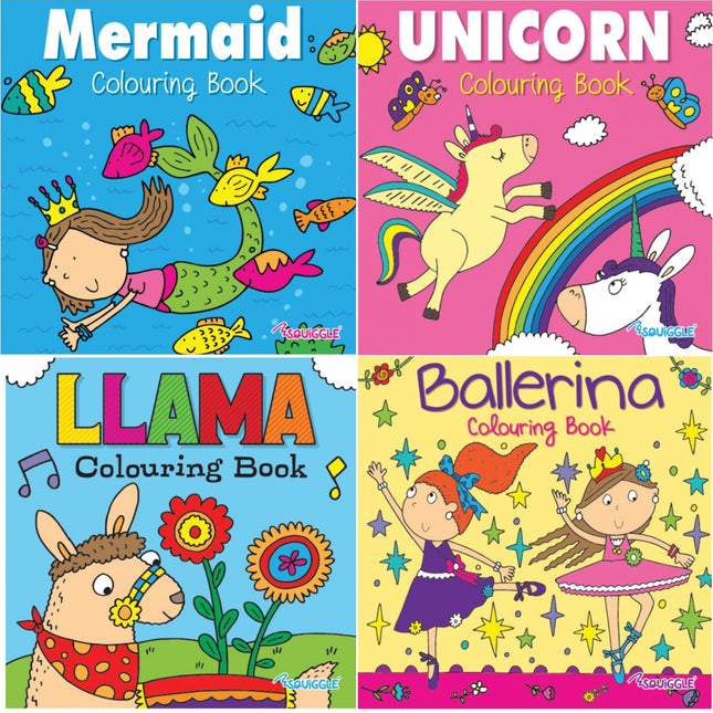 Girls Colouring Book