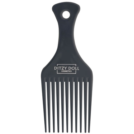 Grey Plastic Afro Comb