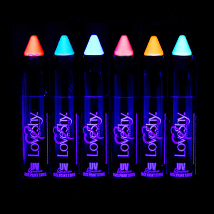 LoveShy White UV Face Paint Stick