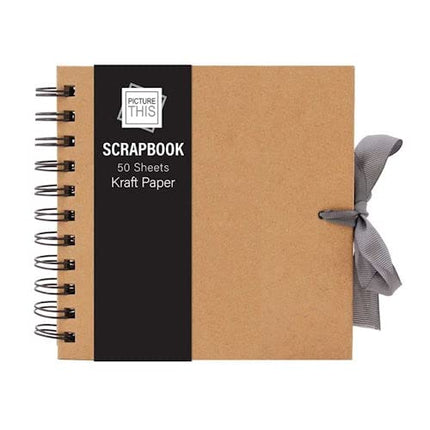 50 Sheet Kraft Paper Scrap Book
