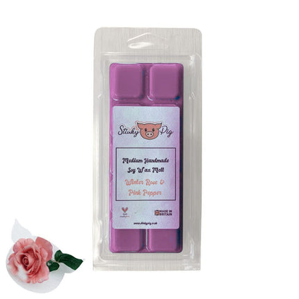 50g Wax Melt Clam - Winter Rose & Pink Pepper