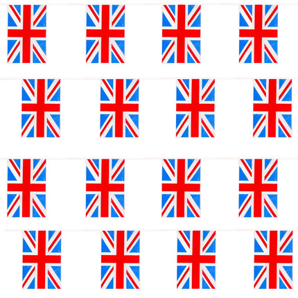 Union Jack 10m Polyester Flag Bunting