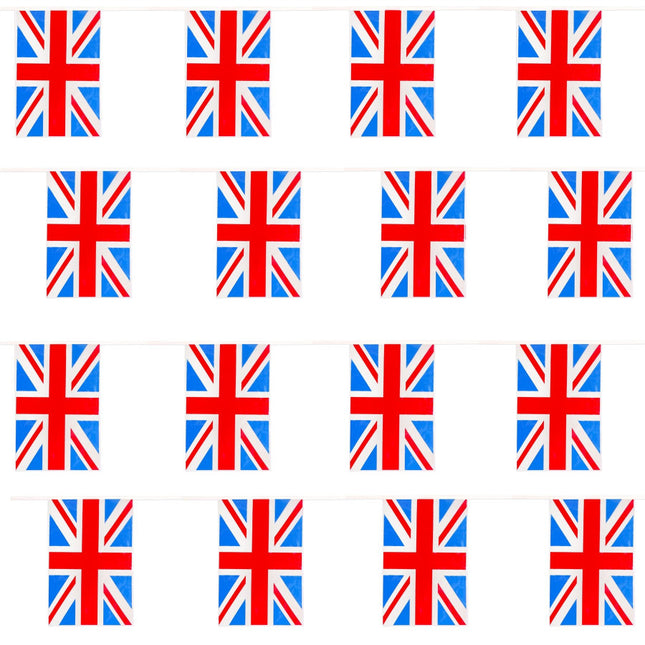 Union Jack 10m Polyester Flag Bunting
