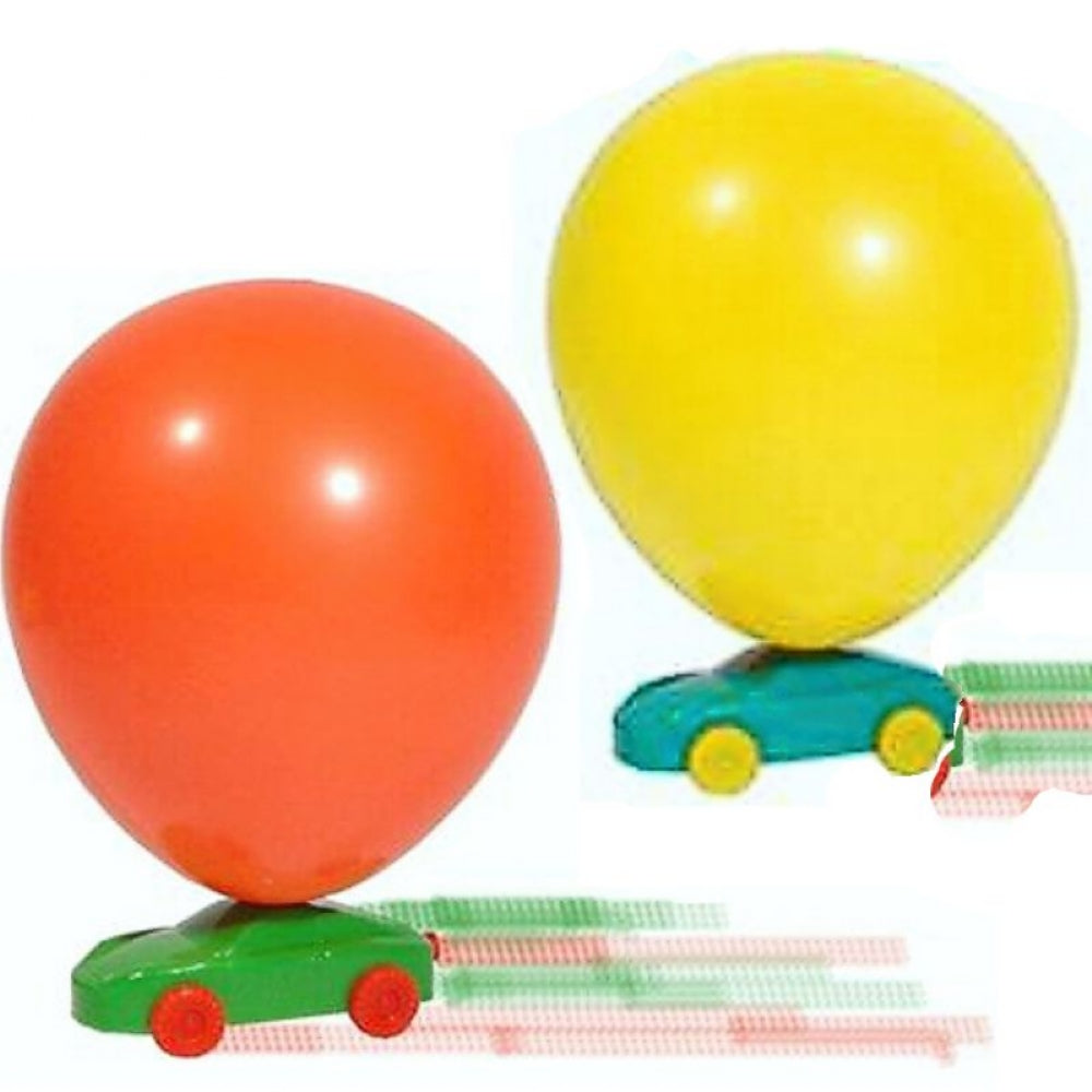 6 Balloon Racing Cars