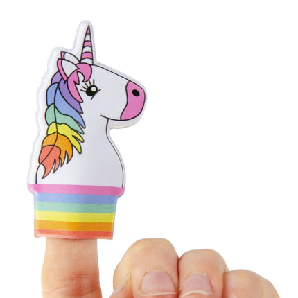 6 Unicorn Finger Puppets