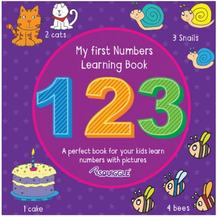 A4 My First ABC/123 Learning Book