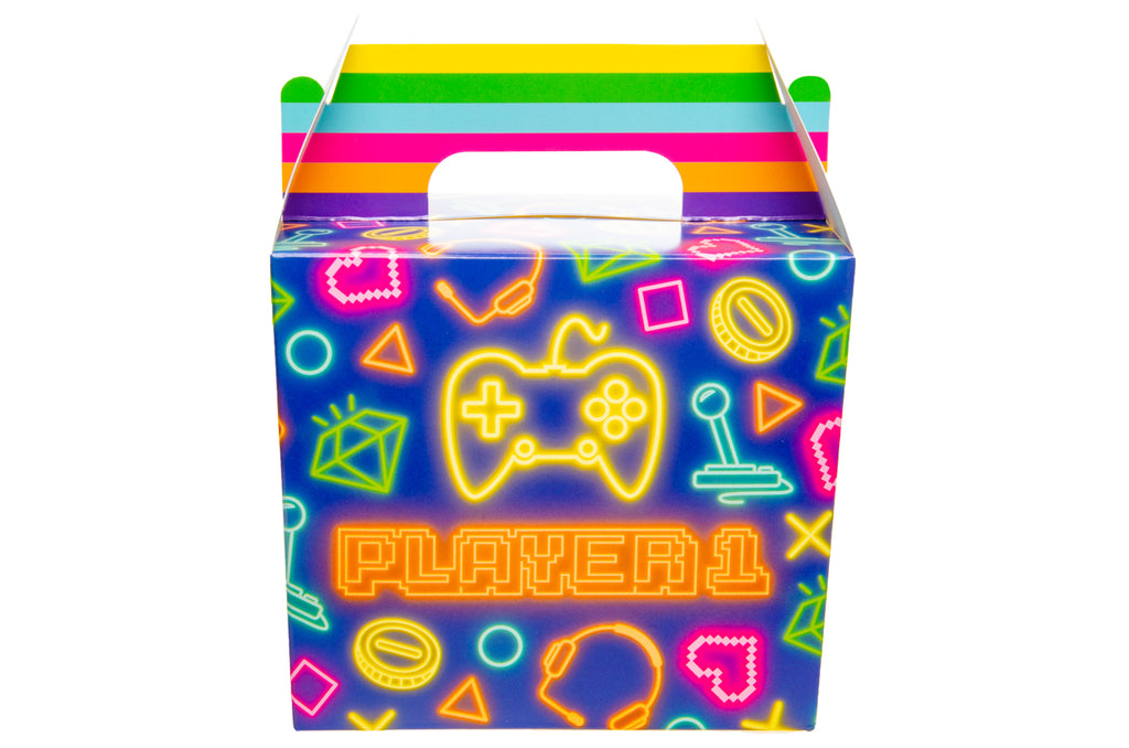 6 Gamer Party Food Lunch Boxes