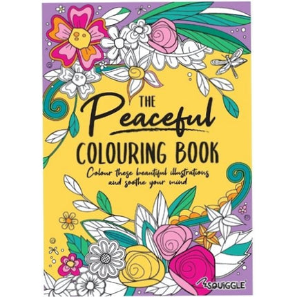 Peaceful/Tranquil A4 Advanced Colouring Book