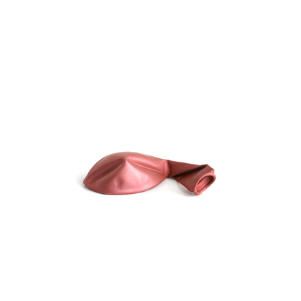 100 Metallic Red 7" Latex Balloons