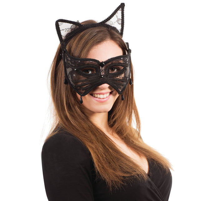 Cat Mask & Headband Ears