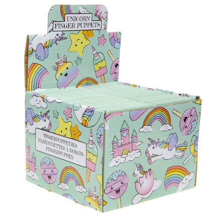 6 Unicorn Finger Puppets