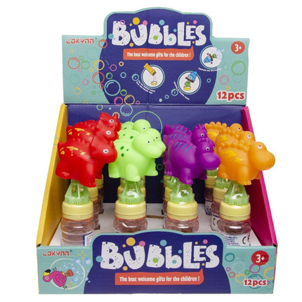6 Dinosaur 3D Bubble Tubs