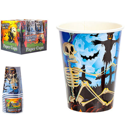12 Halloween Paper Cups