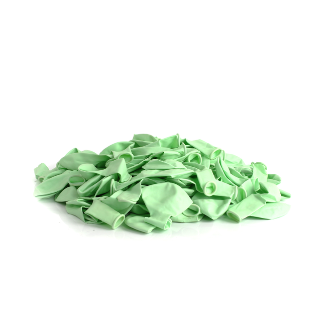 100 Pearlised Lime Green 7" Latex Balloons