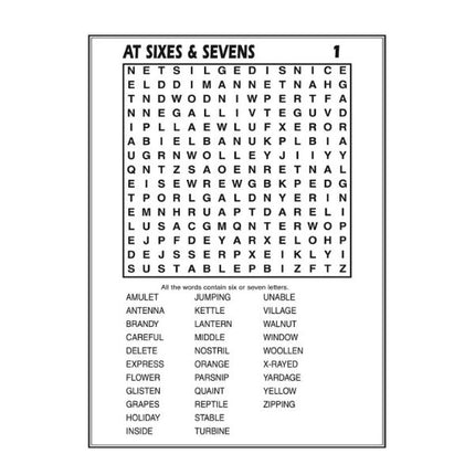 Word Search Book