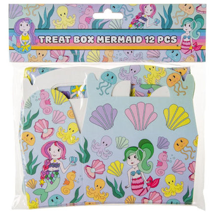 12 Mermaid Small Treat Boxes