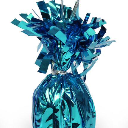 Large Baby Blue Foil Balloon Weight