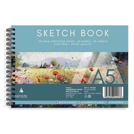 A5 Artist Sketch Book