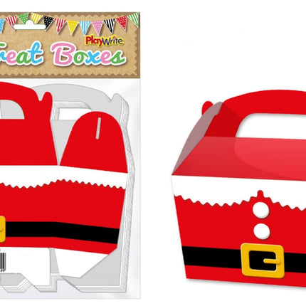 10 Santa Suit Treat Boxes
