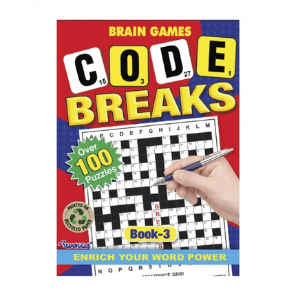 A4 Code Breaks Book