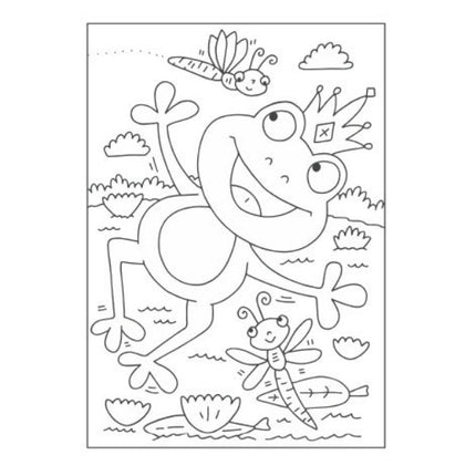 A4 Magical Creatures Colouring Book