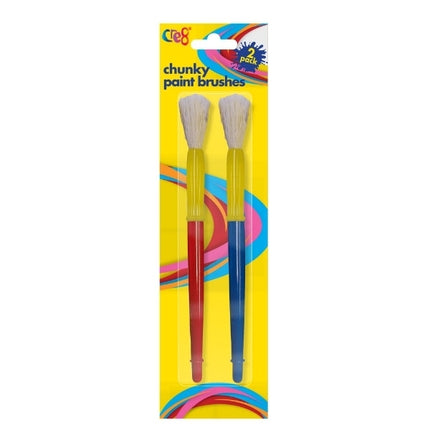 2 Chunky Paint Brushes