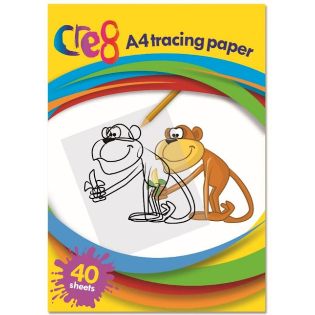 40 Sheet A4 Tracing Paper Pad
