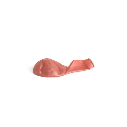 100 Pearlised Rose Gold 7" Latex Balloons