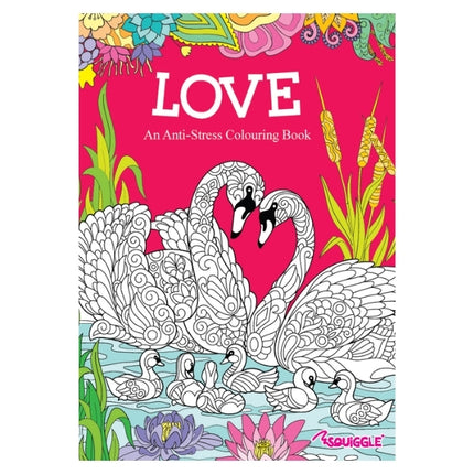 A4 Fashion/Love Colouring Book
