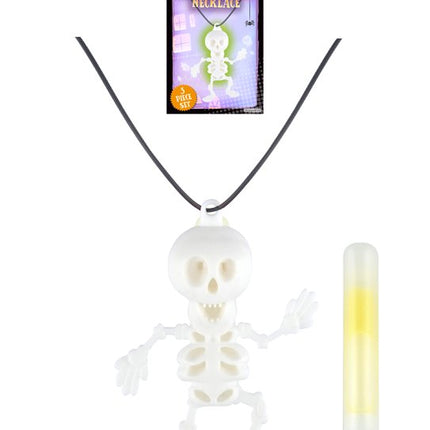 Skeleton Glow Stick Neck Pendant