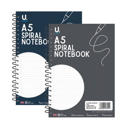 A5 Spiral Note Pad