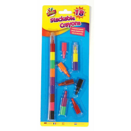 18 Stackable Crayons