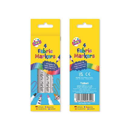 4 Fabric Markers