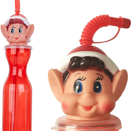 500ml Christmas Red Elf Bottle