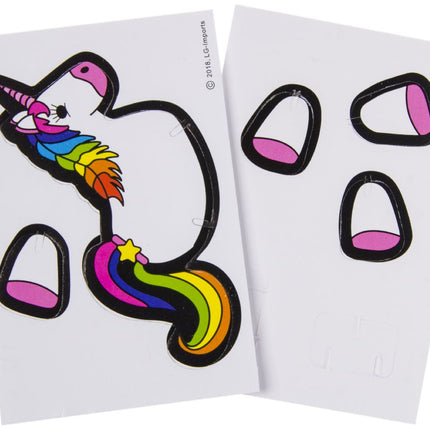 6 Unicorn 3D Puzzle Kits