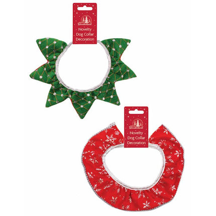 Plush Dog Christmas Neck Ruff