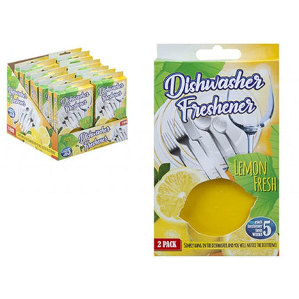 2 Lemon Fresh Dishwasher Fresheners