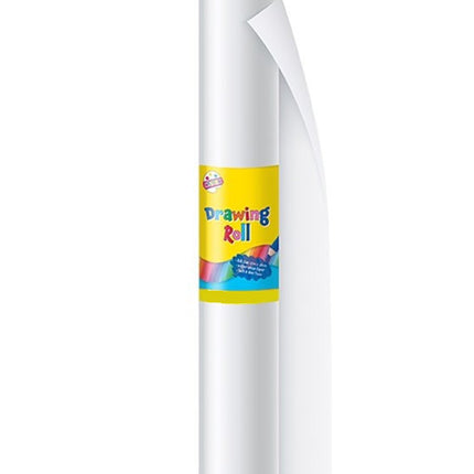 12m x 38cm White Paper Drawing Roll