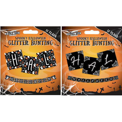 Halloween Glitter Bunting