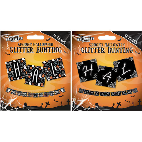 Halloween Glitter Bunting