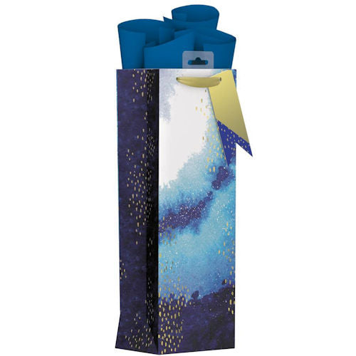 Opulent Geo Bottle Gift Bag