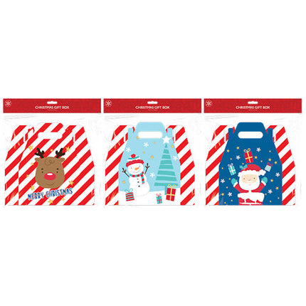 Christmas Gift Box With Handle